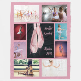 Foto för anpassningsbar Ballet Shoes Fleecefilt