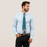 Foto för anpassningsbar Blue-familjen Slips<br><div class="desc">Anpassningsbar Blue Family Photo halsband. En fotogåva av perfekt personlig till en pappa eller farfar på Far dag,  födelsedag eller jul.</div>