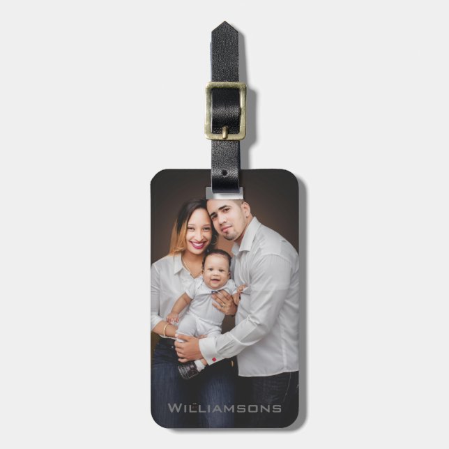 Foto för anpassningsbar-familjen bagagebricka (Vertikal Framsida)