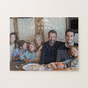 Foto för anpassningsbar-familjen Personlig Jigsz Pussel
