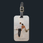 Foto för anpassningsbar Personlig Bagagebricka<br><div class="desc">Gör dina lyckligaste minnen till en personlig iphone case. En enkel knapphändig gåva som du kan lägga till ditt foto och namn för att göra det till din egen.</div>