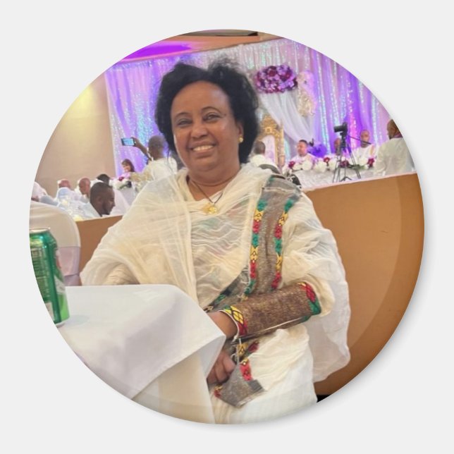 Foto för anpassningsbar Personlig Magnet (Framsidan)