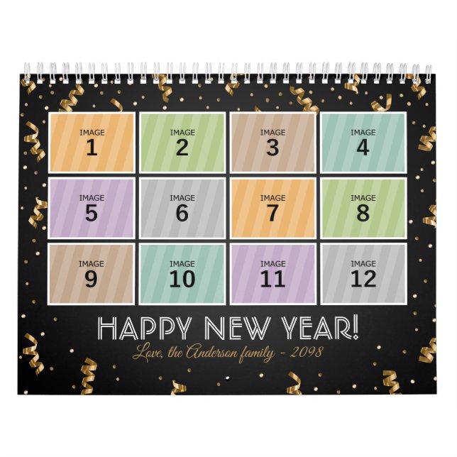 Foto för Anpassningsbarna Family Calendar 2023 Gli Kalender (Omslag)