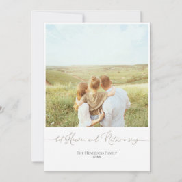 Foto för Anpassningsbarna Helgdag-kort för neutral Julkort