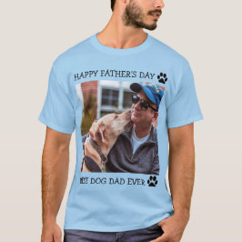 Foto för Anpassningsbarna Lycklig Fars dag Bästa H T Shirt
