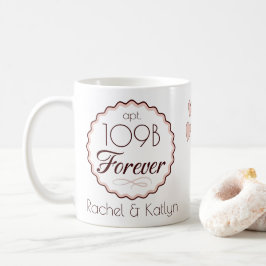 Foto för "Apt # Forever" för matrumskamrat Kaffemugg