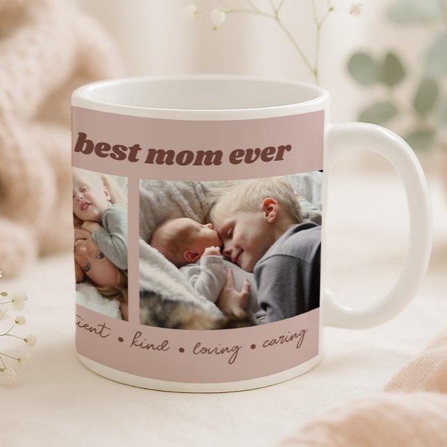 Foto för bästa Mamma någonsin-Anpassningsbar Kaffemugg (Skapare uppladdad)