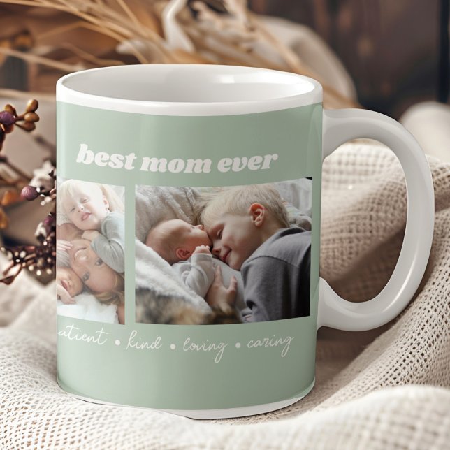 Foto för bästa Mamma någonsin-Anpassningsbar Kaffemugg (Skapare uppladdad)