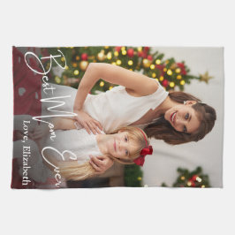 Foto för bästa Mamma någonsin-Anpassningsbar Kökshandduk