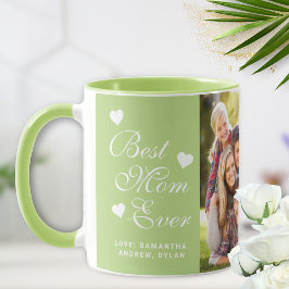Foto för bästa Mamma någonsin-Anpassningsbar Mugg