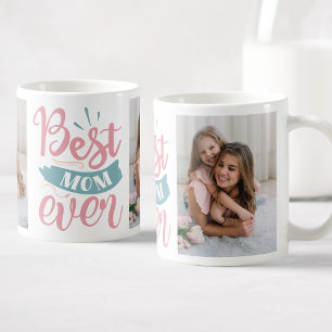 Foto för bästa Mamma någonsin-Personlig Kaffemugg