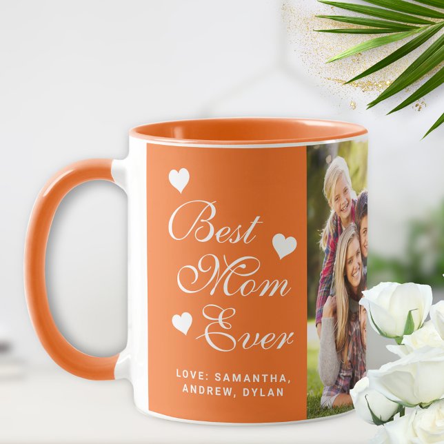 Foto för bästa Mamma någonsin-Personlig Mugg (Skapare uppladdad)