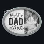 Foto för bästa Pappa någonsin-Anpassningsbar<br><div class="desc">Bästa Pappa någonsin-Anpassningsbarnas fotopatbubbla Bälte</div>