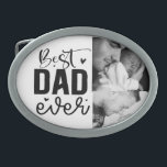 Foto för bästa Pappa någonsin-Anpassningsbar<br><div class="desc">Bästa Pappa någonsin-Anpassningsbarnas fotopatbubbla Bälte</div>