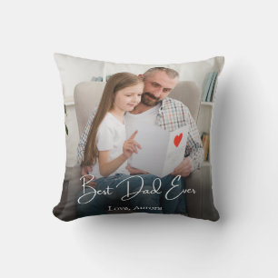 Foto för bästa Pappa någonsin-Personlig Kudde