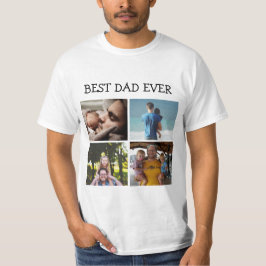 Foto för bästa Pappa någonsin-Personlig T Shirt