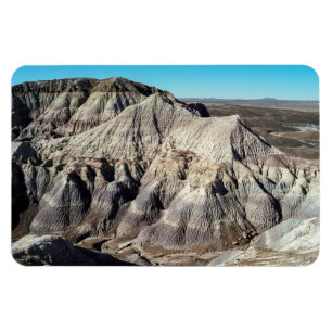 Foto för berg för öken för blåttMesa-Badlands Magnet