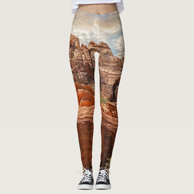 Foto för berg HDR Leggings (Framsida)