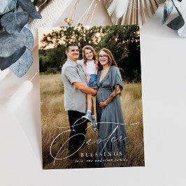 Foto för Blesings-bilder för elegant Påsk Julkort