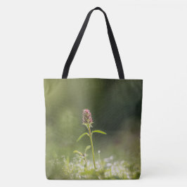 Foto för blommiga blommor tygkasse