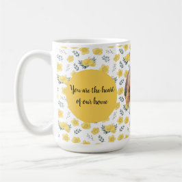 Foto för blommigt Anpassningsbar | Mors dag Gift | Kaffemugg