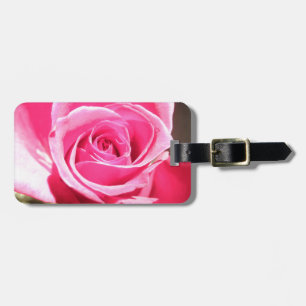 Foto för blommigt för rosa rosknoppblomma bagagebricka