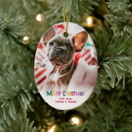 Foto för Bright & Glatt God jul Julgransprydnad Keramik