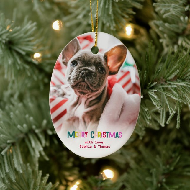 Foto för Bright & Glatt God jul Julgransprydnad Keramik (Träd)