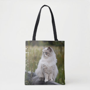 Foto för Cat Lover-Personlig Tygkasse