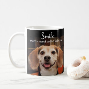 Foto för citationstecken för Beaglehundleende Kaffemugg