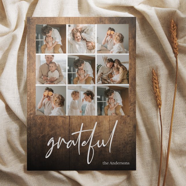 Foto för Collage Family | Tack och familj Namn (Skapare uppladdad)