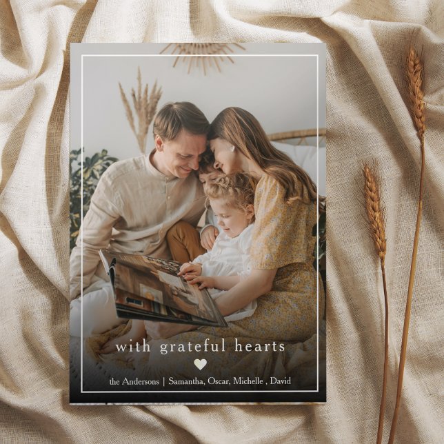 Foto för Collage Family | Tack och familj Namn (Skapare uppladdad)