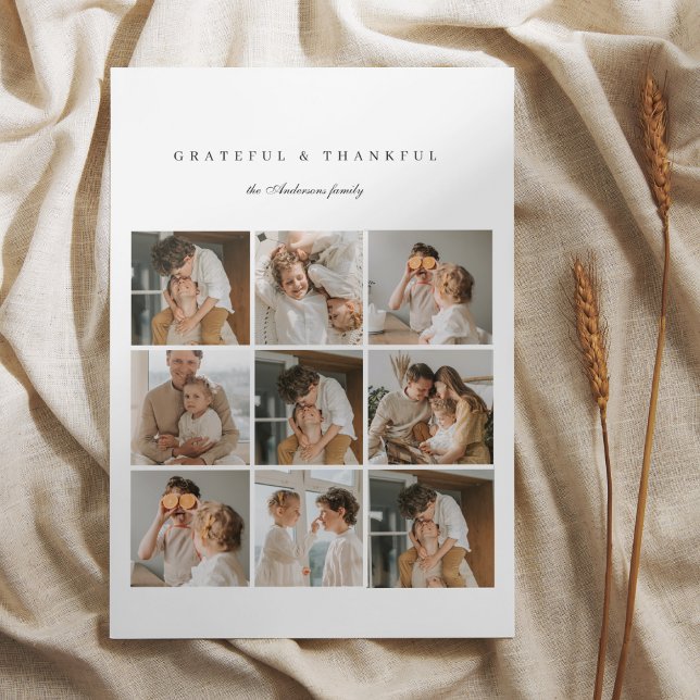 Foto för Collage Family | Tack och lov för familje (Skapare uppladdad)