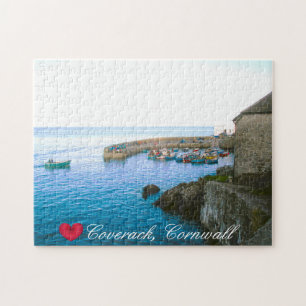 Foto för Coverack Harbour Post Office & Fishing Bo Pussel