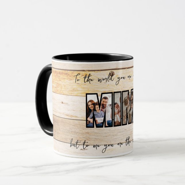 Foto för Cute Anpassningsbar Family Mugg (Framsida vänster)