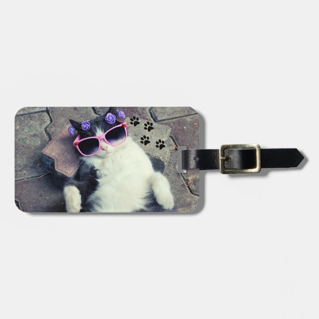 Foto för Cute Assion Animal Bagagebricka (Horisontell Framsida)
