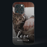 Foto för Cute Cat Lover<br><div class="desc">Cute Cat Lover Photo iPhone 13 Pro Fodral</div>
