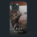 Foto för Cute Cat Lover<br><div class="desc">Cute Cat Lover Photo iPhone 13 Pro Fodral</div>