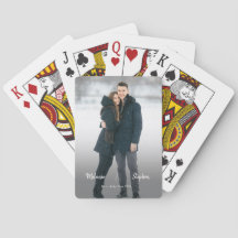 Foto för datumtypografi för elegant par Namn