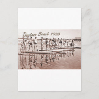 Foto för Daytona Beach Vintage Surfa   Vykort