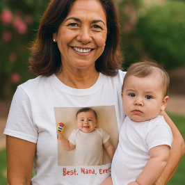 Foto för den bästa Nana-familjen någonsin i Anpass T Shirt