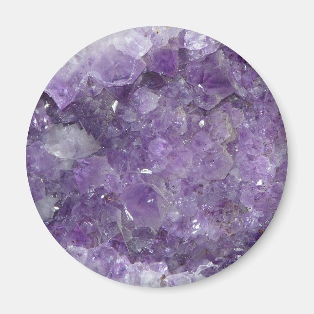 Foto för det nya åldersklustret Amethyst New Age C Magnet (Framsidan)