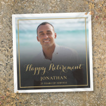 Foto för Elegant Guld-skript Pension Party