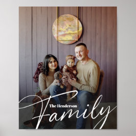 Foto för enkel Anpassningsbar-familj Poster