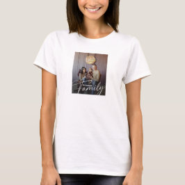 Foto för enkel Anpassningsbar-familj T Shirt