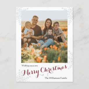 Foto för enkel Anpassningsbar i God jul-familjen Helg Vykort