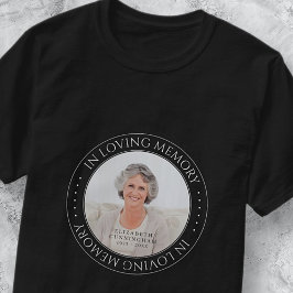 Foto för enkel Elegant av minnesminnesminnesminne  T Shirt