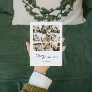Foto för enkel samling av familj GOD JUL