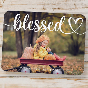 Foto för enkel Thanksgiving Magnet