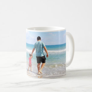Foto för enstaka panoramisk Anpassningsbar Kaffemugg
